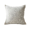 Creamy Paisley Throw Pillow Cover