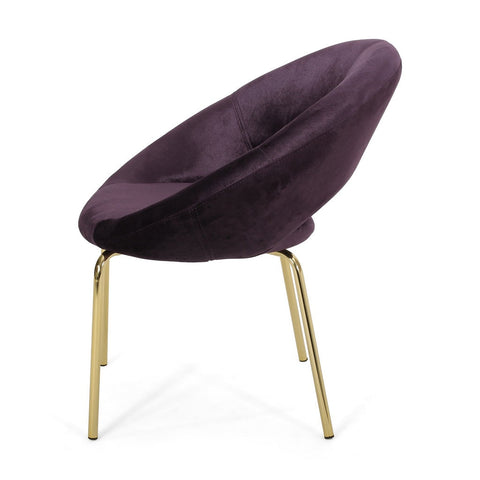 Image of Denise Modern Glam Velvet Accent Chair