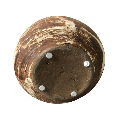 Image of Distressed Oval Vase with Small Handles