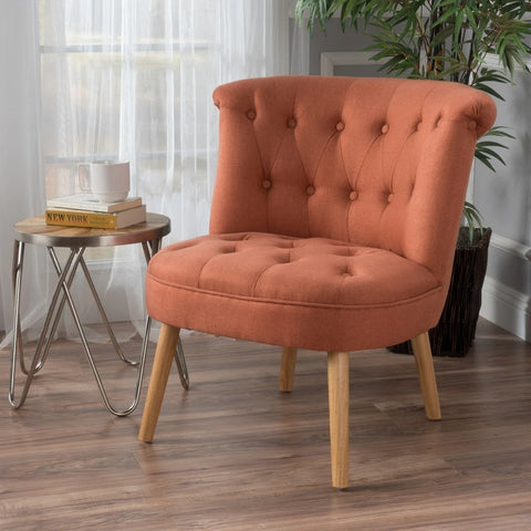Image of Donna Plush Tufted Accent Chair