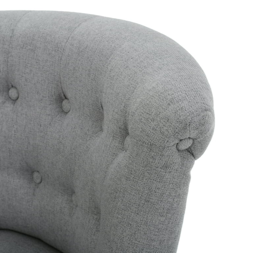 Donna Plush Tufted Accent Chair
