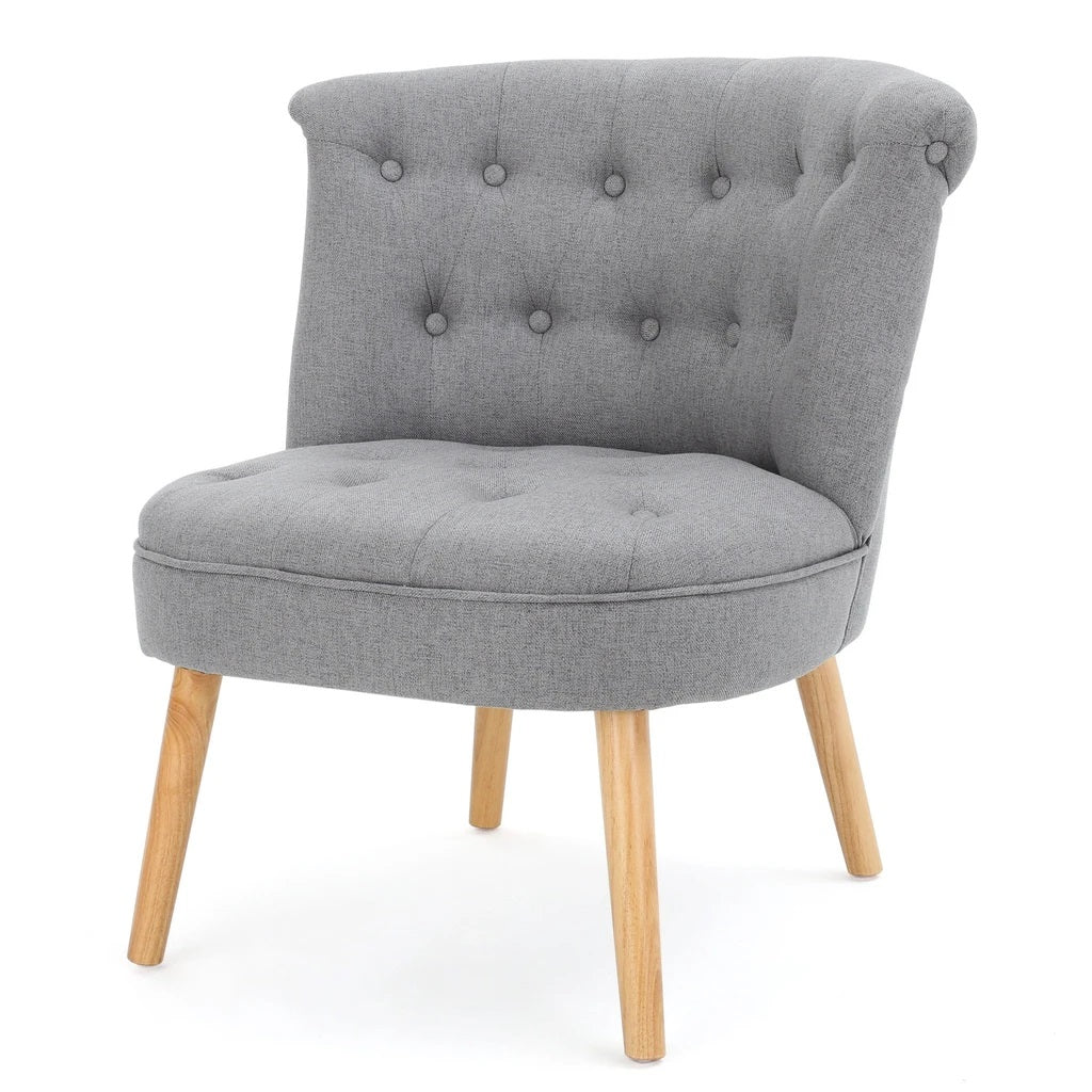 Donna Plush Tufted Accent Chair