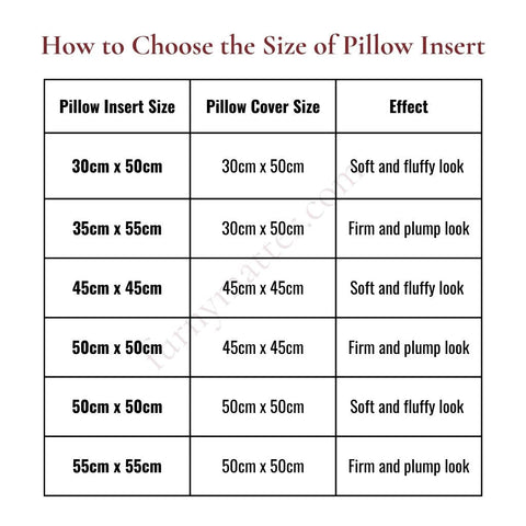 Down Alternative Throw Pillow Inserts