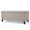 Dynasty Fabric Storage Ottoman