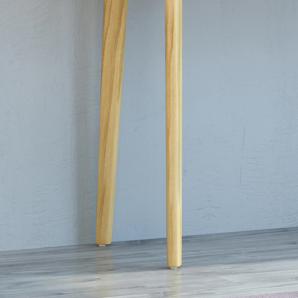 Eila Mid-Century Modern 2 Drawer Console Table