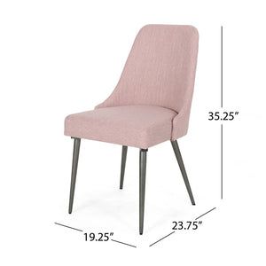 Ella Modern Fabric Dining Chairs (Set of 2)