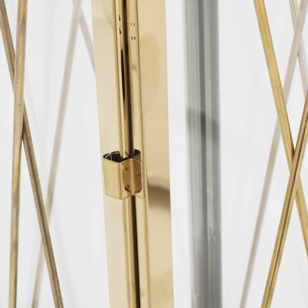 Elwick 22" Modern Outdoor Stainless Steel Lantern