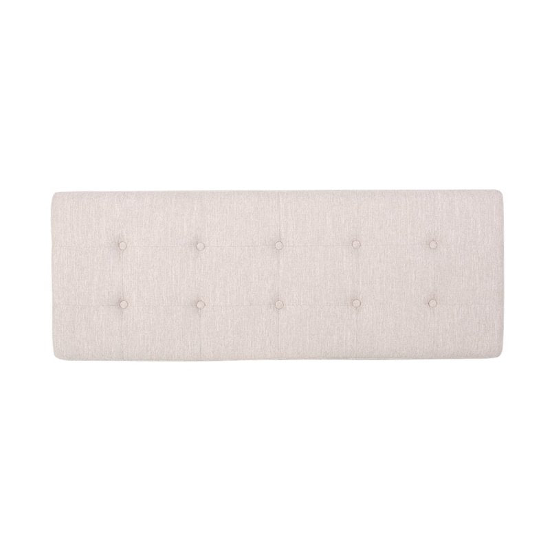 Emily Contemporary Fabric Ottoman Bench