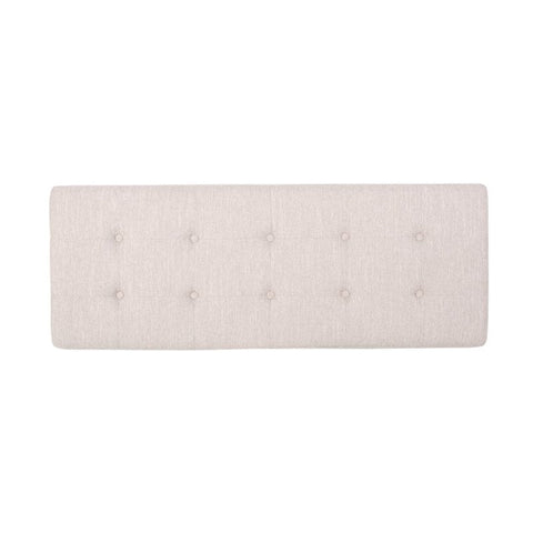 Image of Emily Contemporary Fabric Ottoman Bench