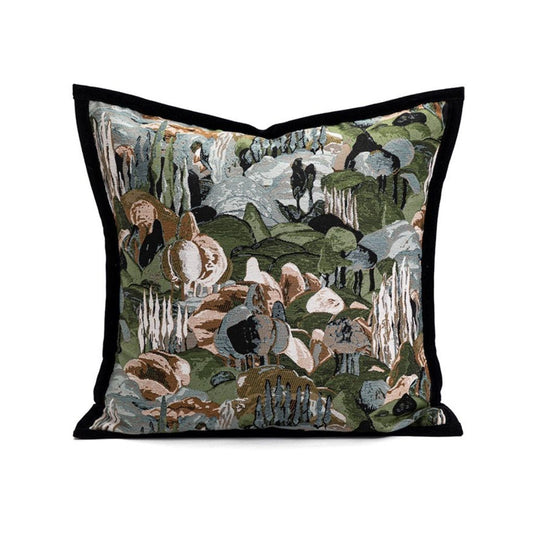 Enchanted Forest Throw Pillow Cover