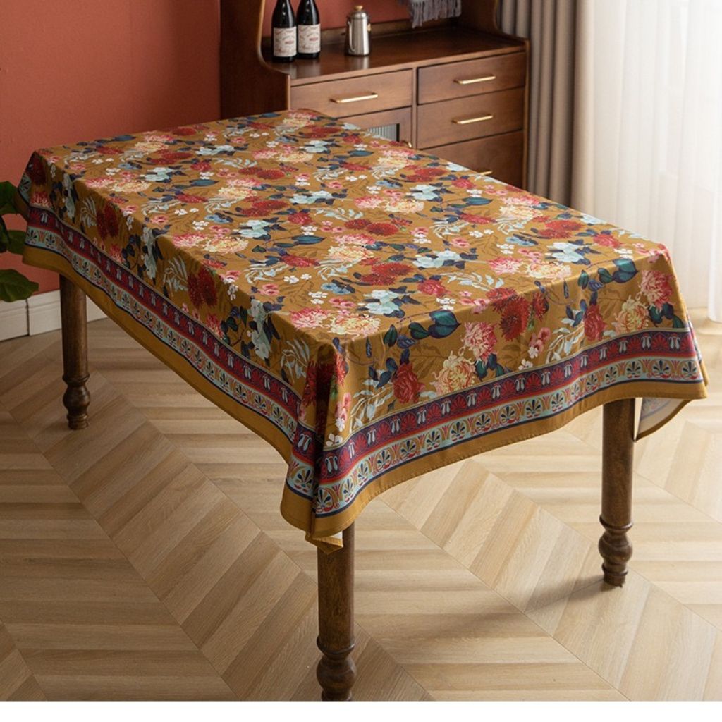Floral Bloom Fiesta Tablecloth