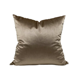 Gold Metallic Wavy Lines Throw Pillow Cover
