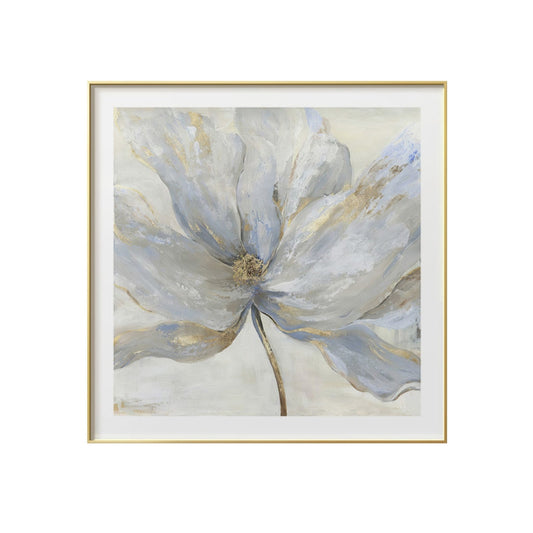 Golden Champa in Mist Framed Print