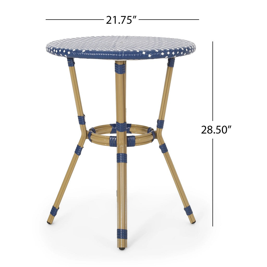 Groveport Outdoor Aluminum French Bistro Set