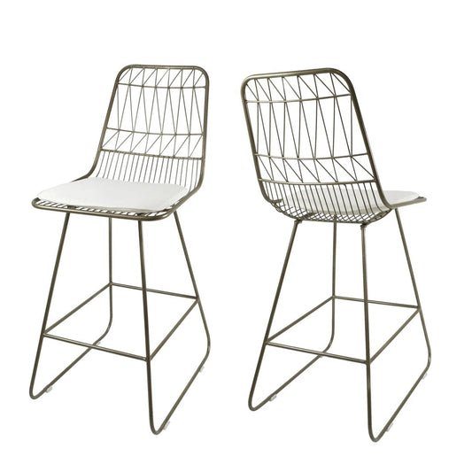 Hedy Outdoor Counter Stool (Set of 2)