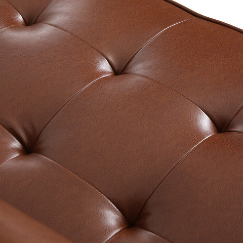 Image of Hixon Contemporary Tufted 3 Seater Sofa