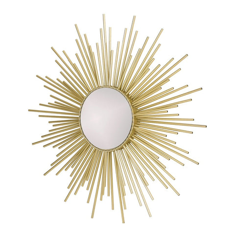 Image of Holasek Modern Glam Sunburst Wall Mirror, Gold
