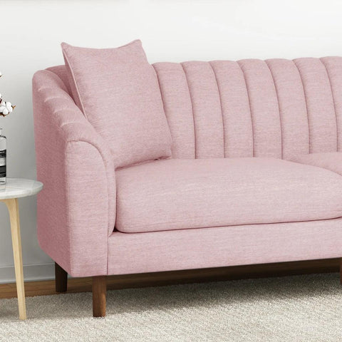 Image of Jeannie Contemporary Fabric 3 Seater Sofa