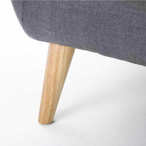 Image of Joseline Mid Century Modern Petite Fabric Love Seat