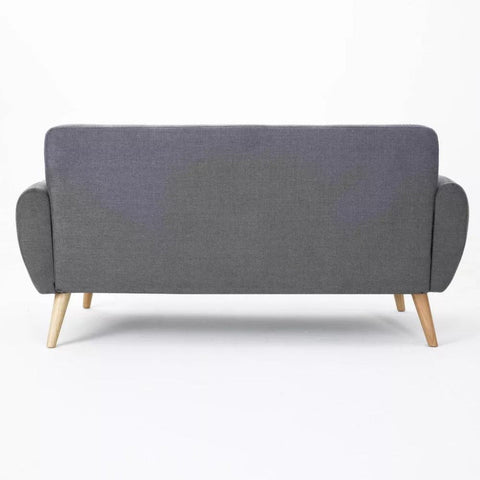 Image of Joseline Mid Century Modern Petite Fabric Love Seat