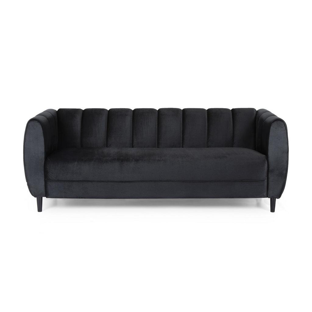 Karimah Modern Velvet 3 Seater Sofa