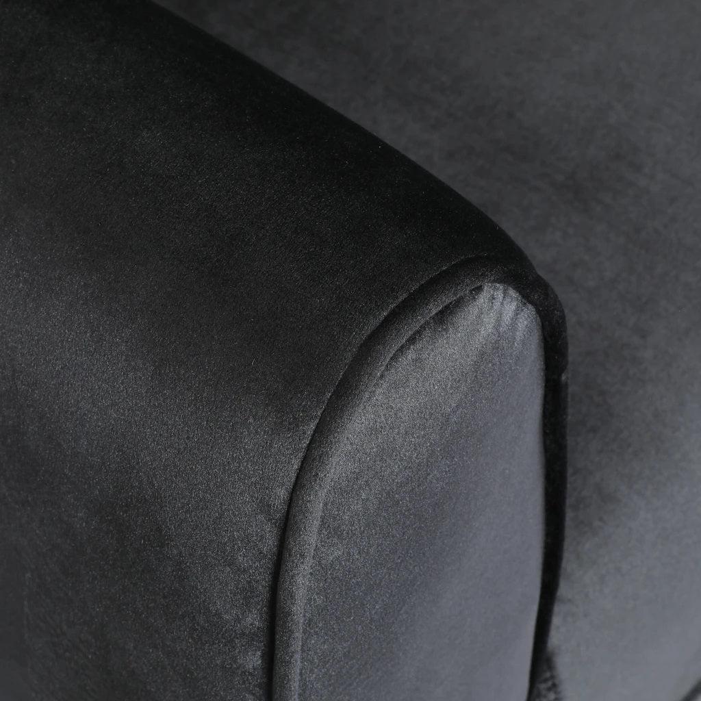 Karimah Modern Velvet 3 Seater Sofa