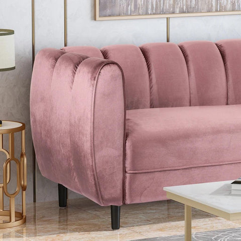 Karimah Modern Velvet 3 Seater Sofa