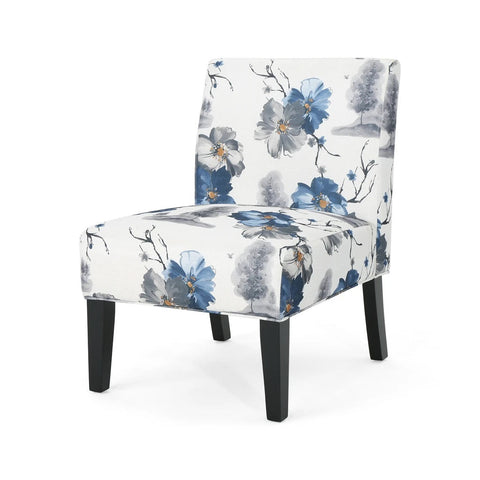 Image of Kendal Contemporary Fabric Slipper Accent Chair