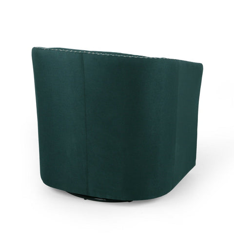 Image of Leily Contemporary Fabric Swivel Chair