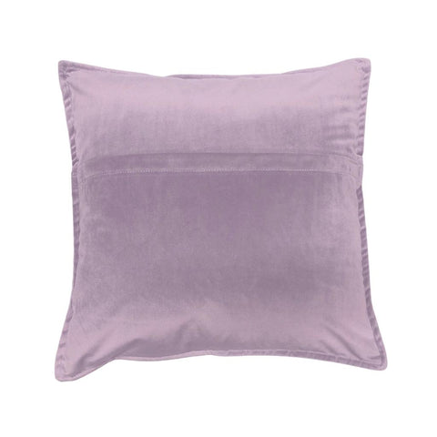 Image of Lilac Floral Embossed Pillow Cover