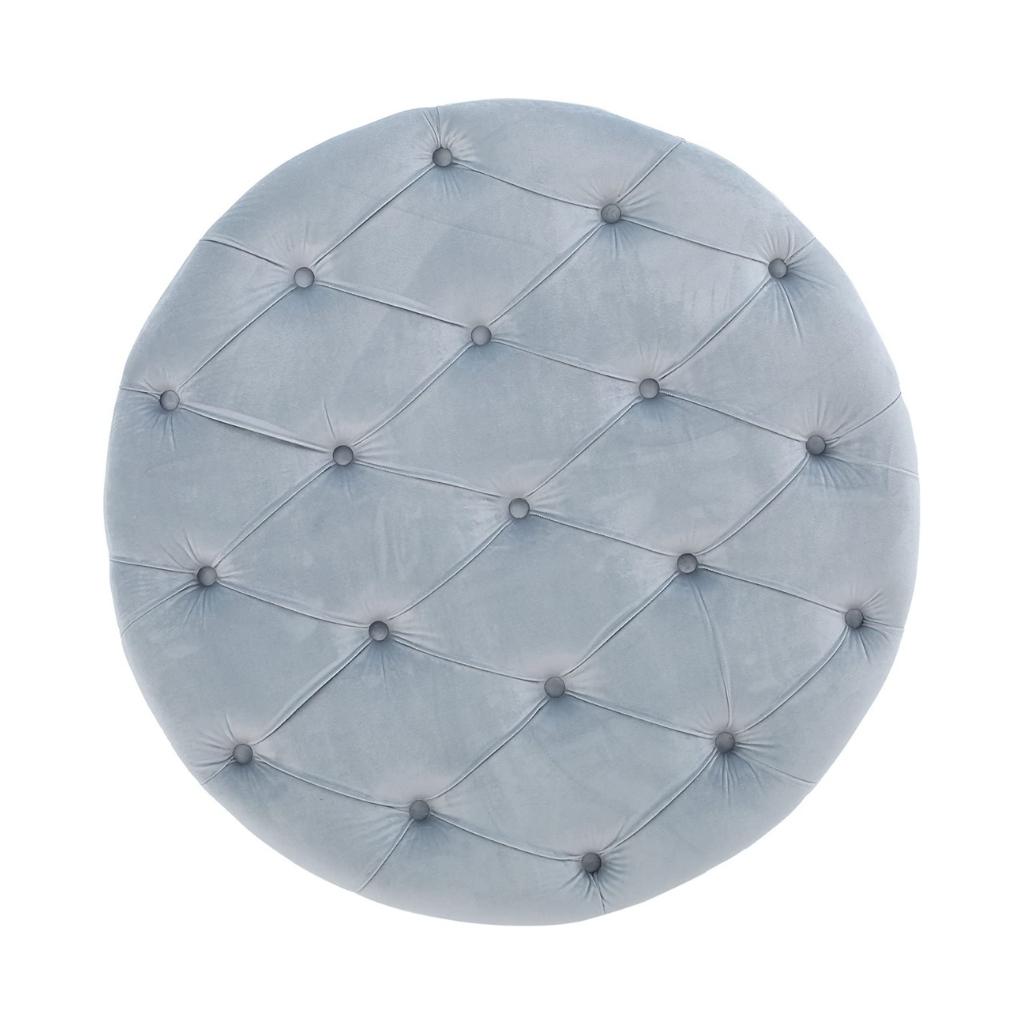 Maelyn Plush New Velvet Ottoman