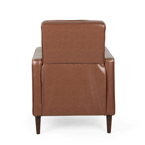 Image of Mason Mid-Century Modern Button Tufted Recliner