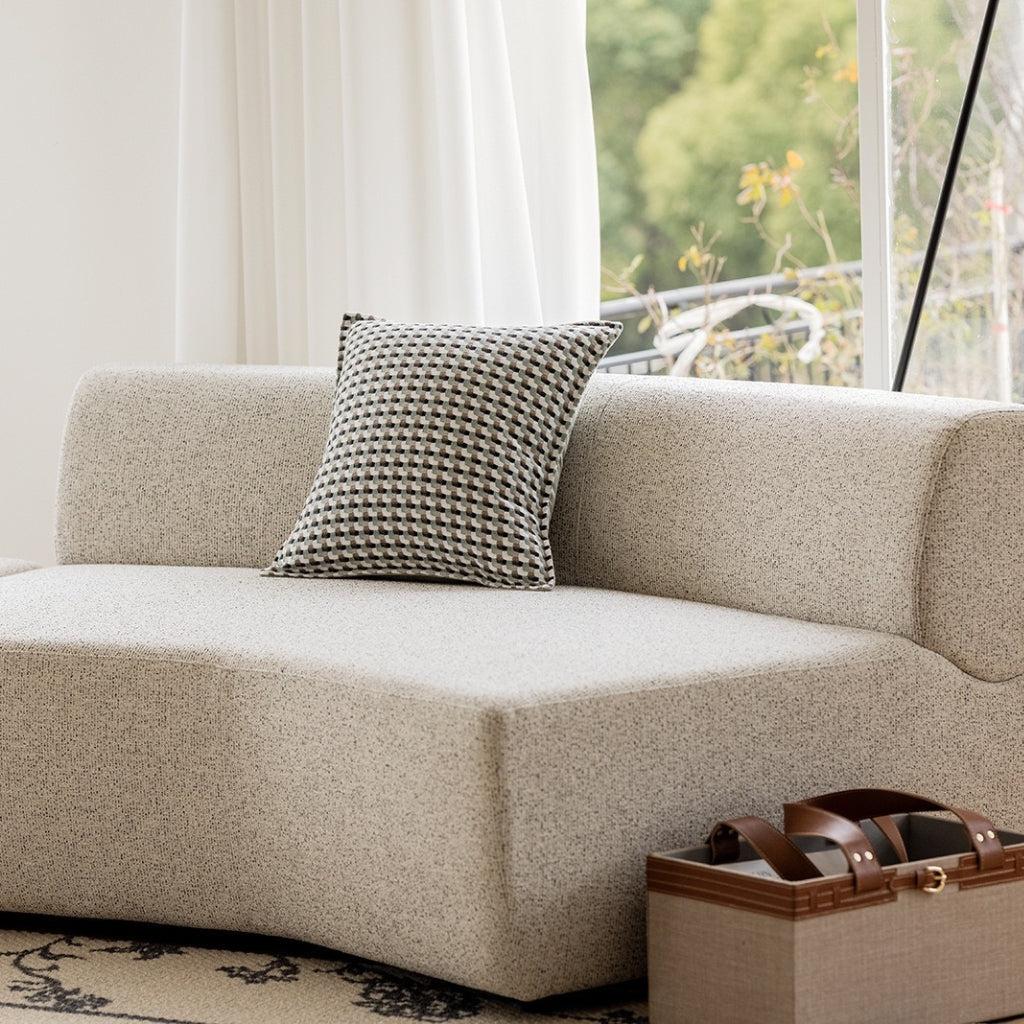 Matcha Woven Textured Throw Pillow Cover