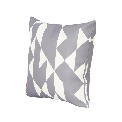 Image of Mayme Outdoor Pillow, 17.75" Square, Abstract Geometric Pattern