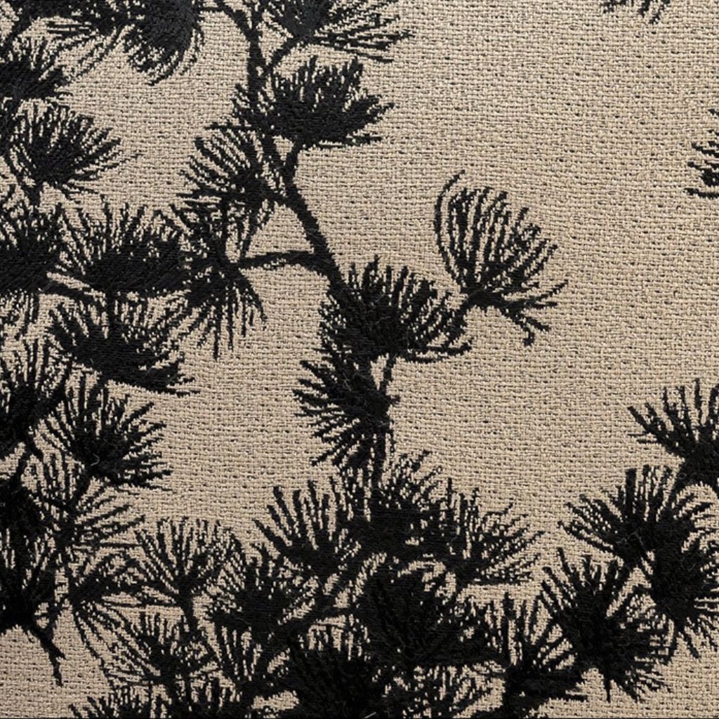 Midnight Pine Throw Pillow Cover