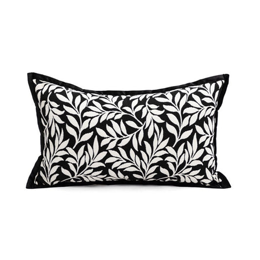 Midnight Vines Lumbar Pillow Cover