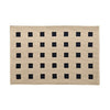 Monochrome Grid Step Non-slip Doormat