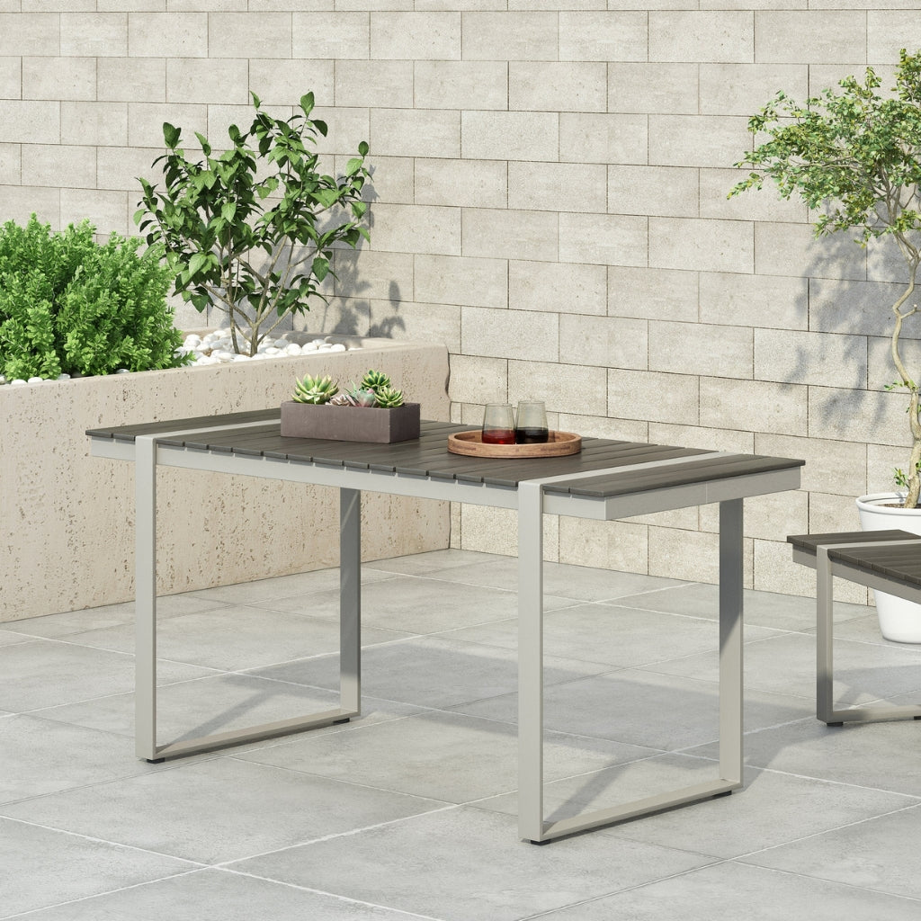 Mora Outdoor Aluminum Dining Table
