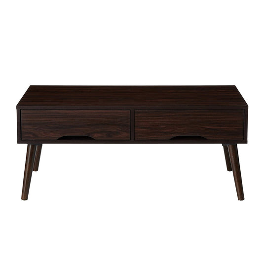 Naomi Mid Century Modern Finished Fiberboard Coffee Table