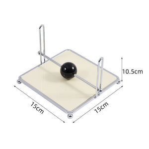 Napkin Holder with Weighted Black Sphere