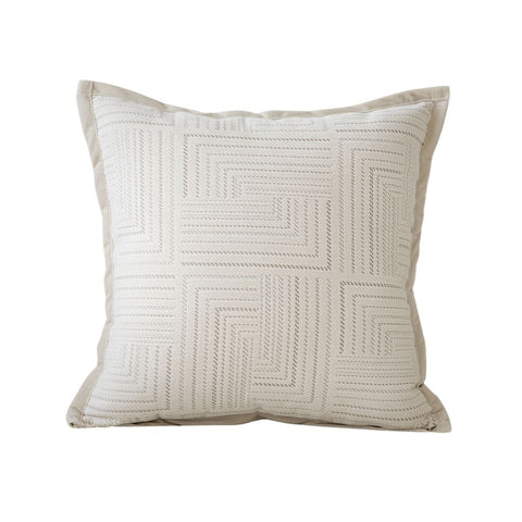 Image of Natural Maze Pattern Throw Pillow Cover