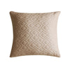 Nude Diamond Quilted Throw Pillow Cover