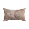 Nude Medallions Lumbar Pillow Cover