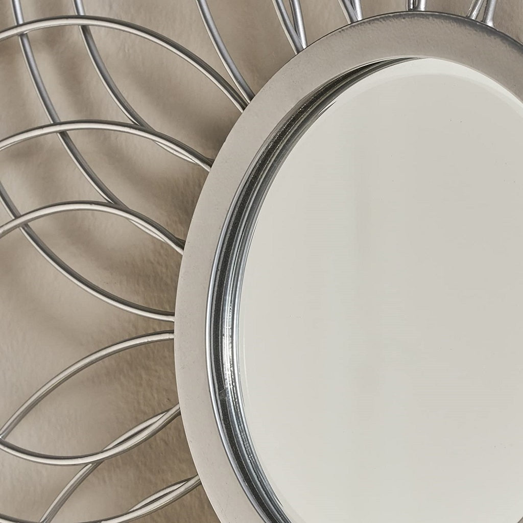 Ophelia Floral Finished Wall Mirror
