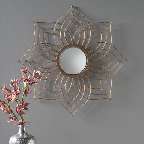 Image of Ophelia Floral Finished Wall Mirror