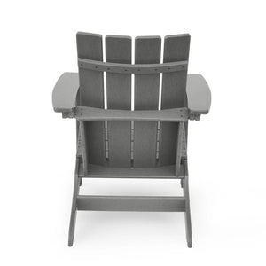 Panagiota Outdoor Contemporary Adirondack Chair (Set of 2)