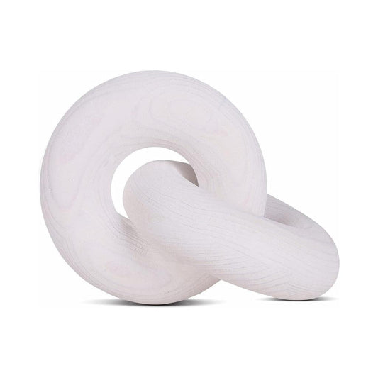 Paulownia Double Link Wooden Knot Decorative Object