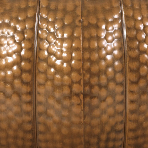 Image of Perrotto Modern Iron Sunburst Pumpkin Coffee Table