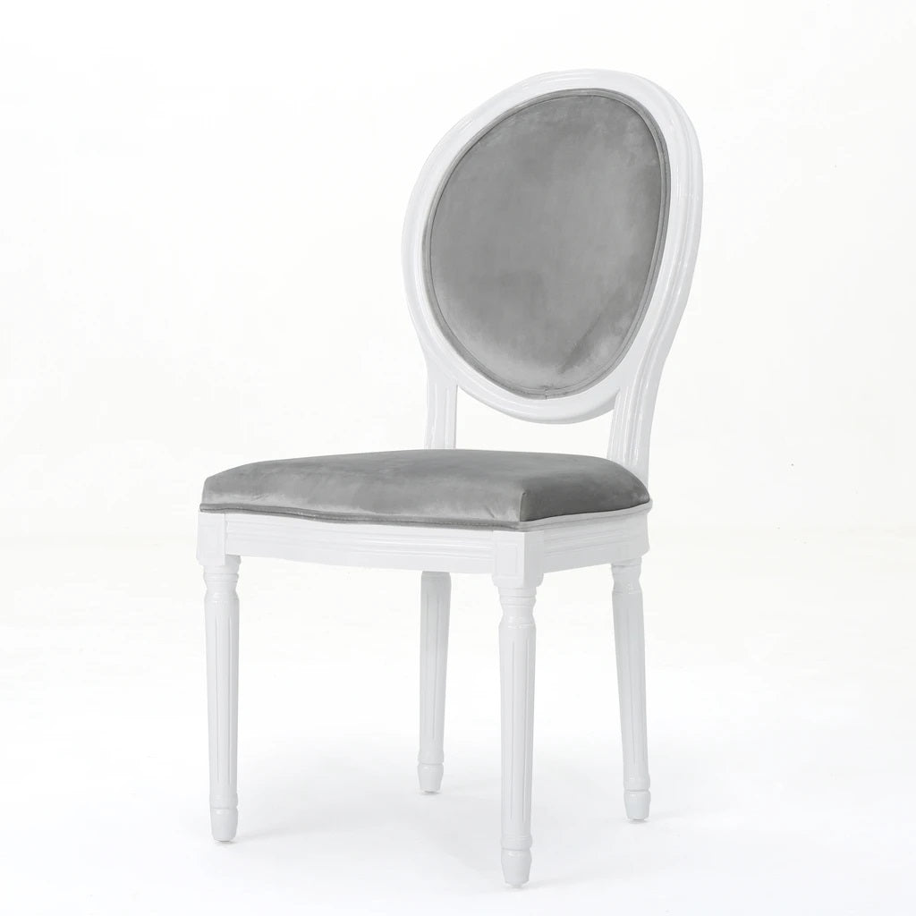 Phinnaeus Contemporary Velvet Dining Chairs (Set of 2)
