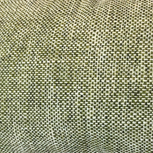 Pickle Green Woven Textured Lumbar Pillow Cover